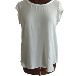 💚🤍BANANA REPUBLIC 🤍💚 Pastel teal sleeveless top in Large. In great shape.